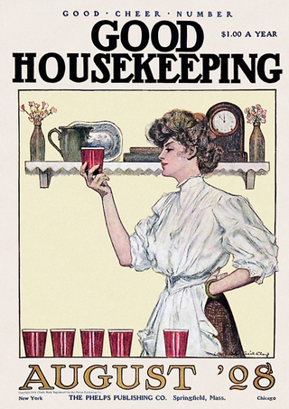 Imagen: Portada de Good HouseKeeping en 1908. Wikimedia Commons